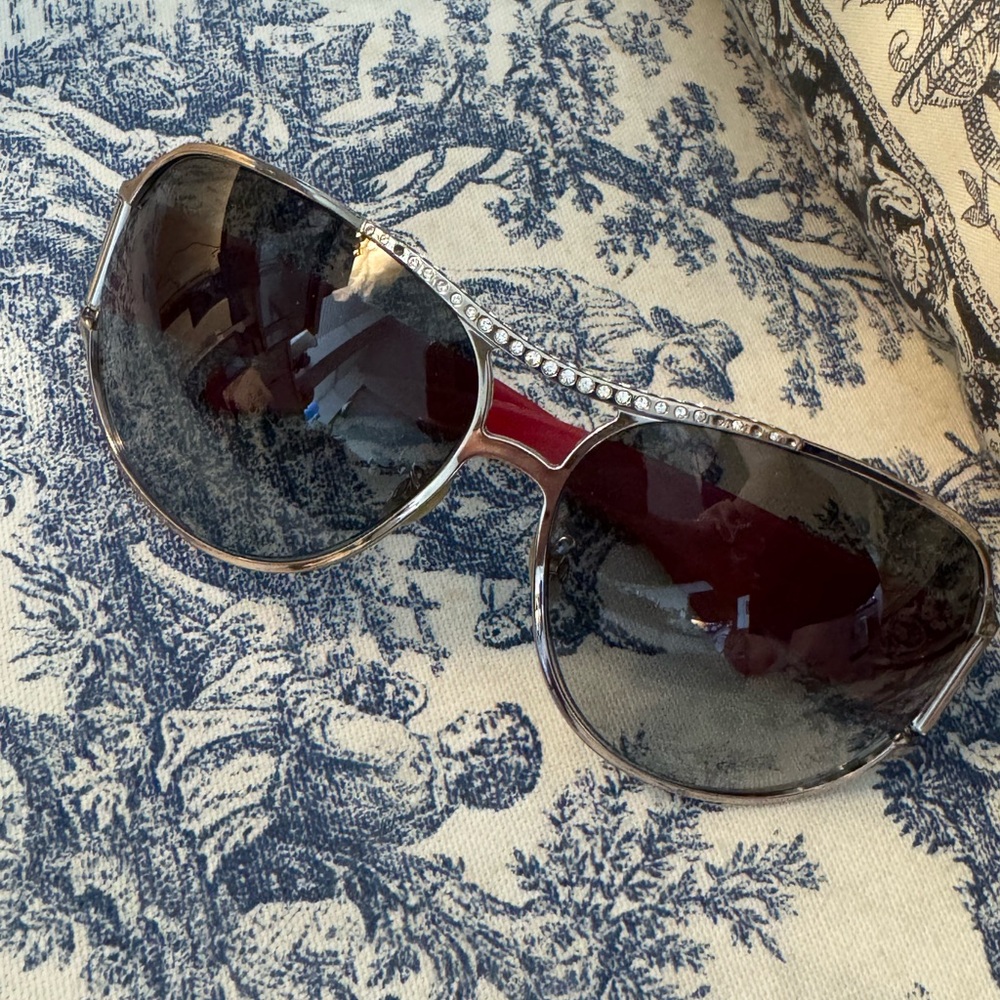 Chopard - Women's Sunglasses with Silver and Black Accents